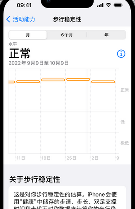 太湖iPhone手机维修如何在iPhone开启'步行稳定性通知'